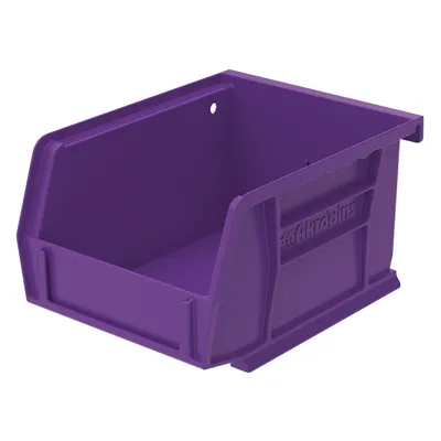 AkroBins Plastic Storage Bin 30210PURPL, 5.38"x4.13"x3"