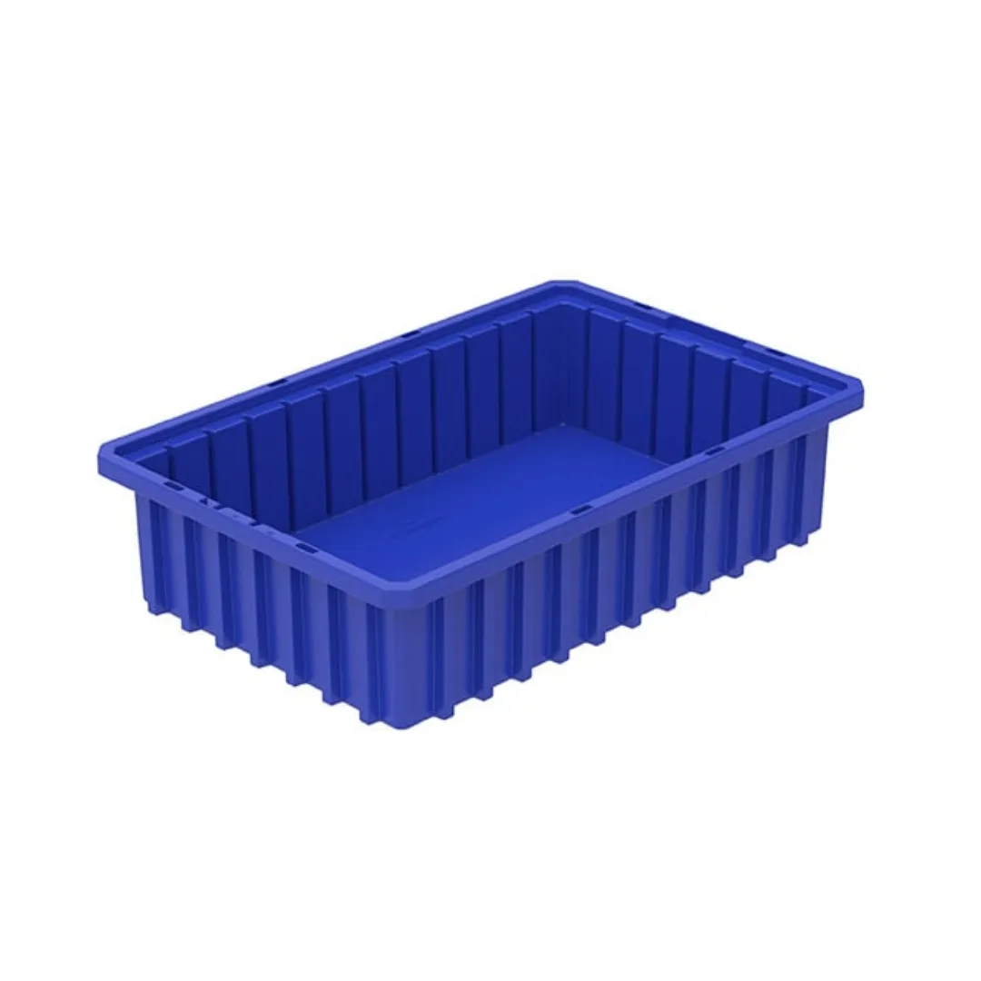 Akro-Mils 33164BLUE Akro-Grid Dividable Plastic Storage Boxes