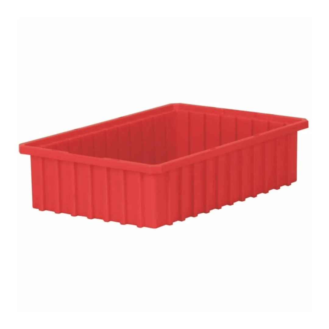 Akro-Mils 33164RED Akro-Grid Dividable Plastic Storage Boxes