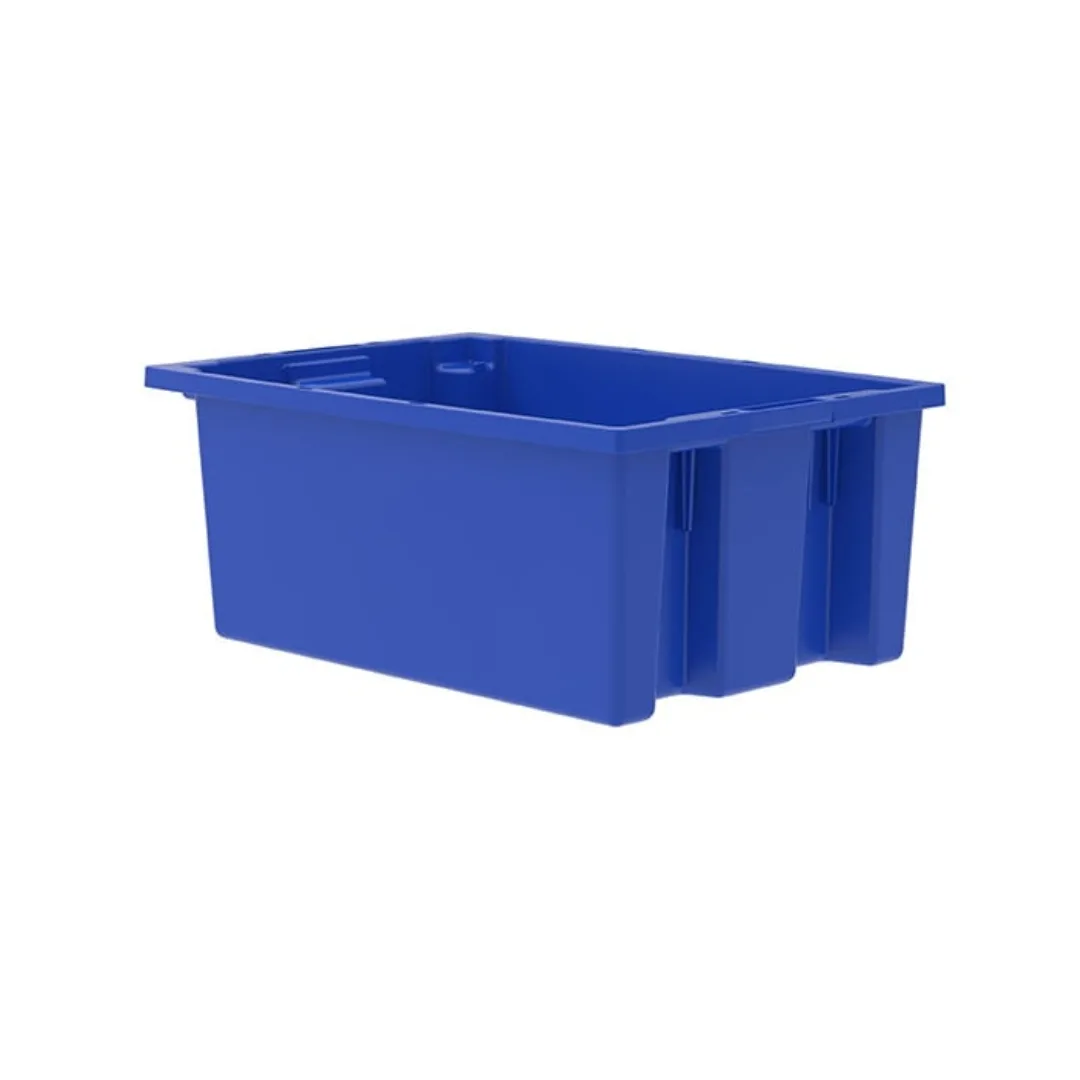 Akro-Mils 35200BLUE Nest & Stack Tote