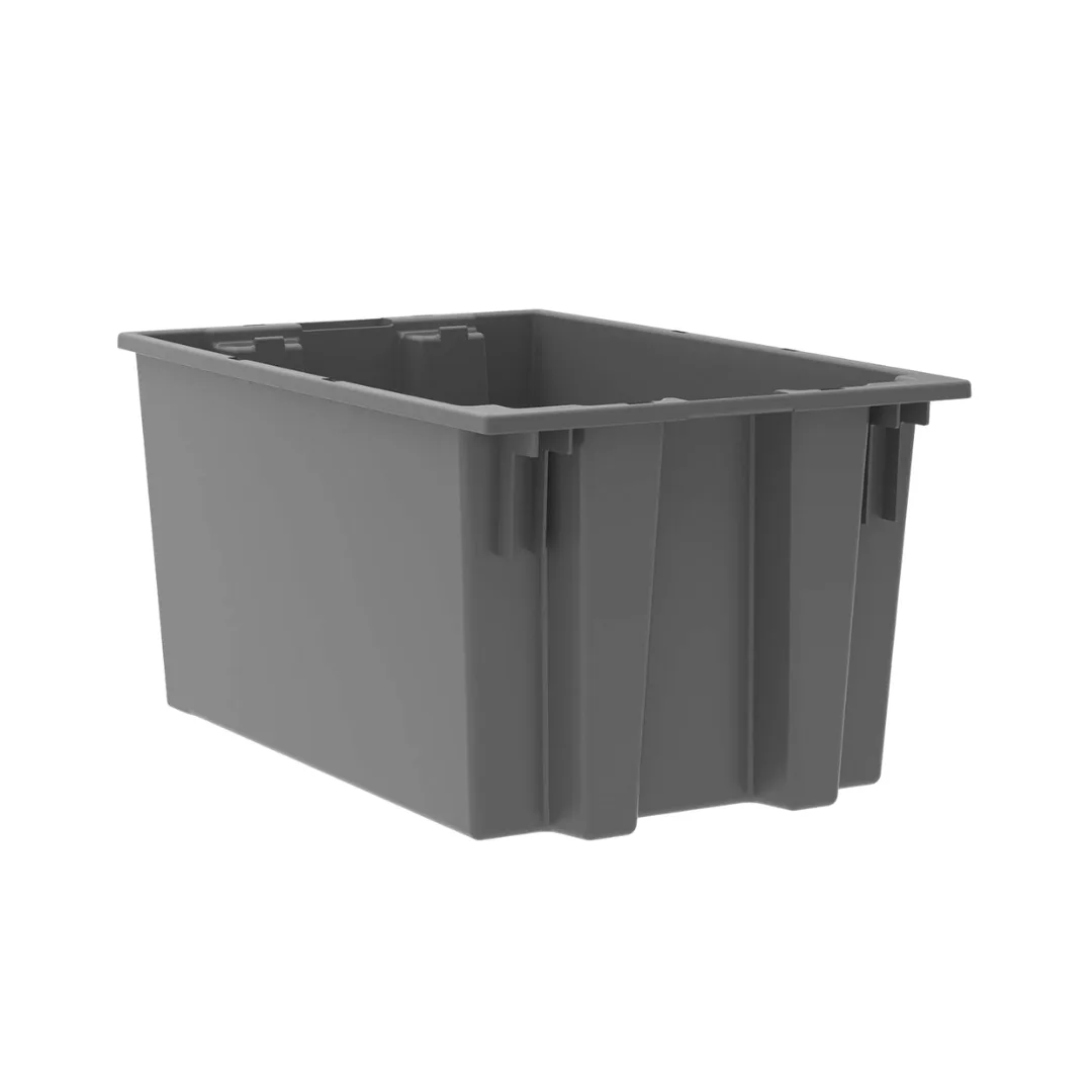 Akro-Mils 35300GREY Nest & Stack Tote