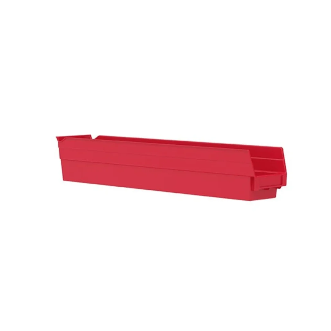 Akro-Mils 30124RED Shelf Bin