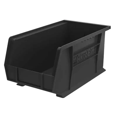 AkroBins Plastic Storage Bin 30240BLACK, 14.75"x8.13"x7"