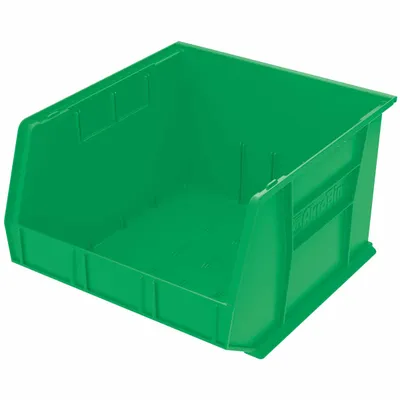 AkroBins Plastic Storage Bin 30270GREEN, 18"x16.5"x11"