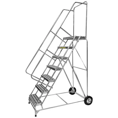 Ballymore ALWB730R rolling ladder shown from an alternate angle