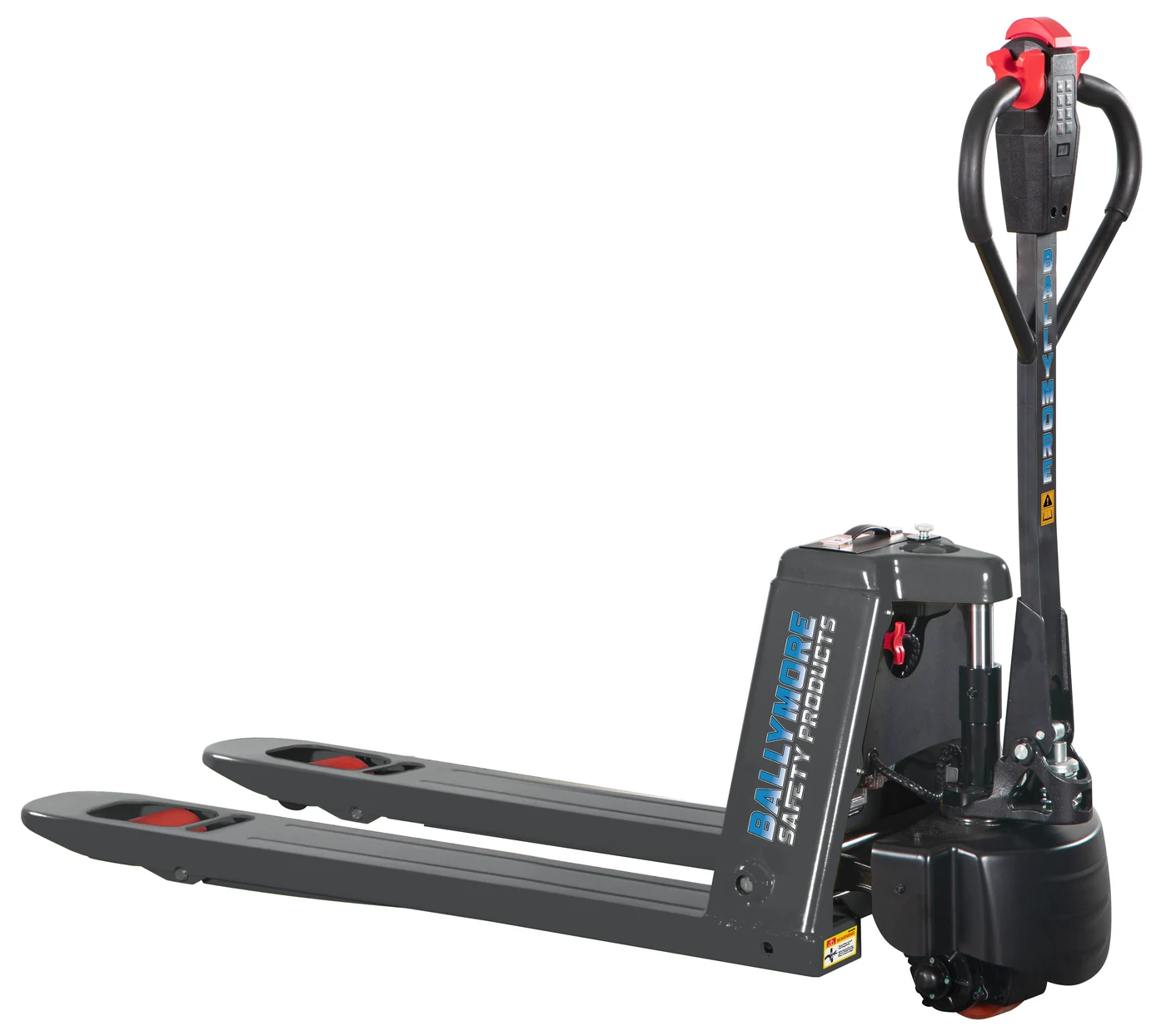 Ballymore Pallet Jack, quick-charge, lithium-ion, 21.6" x 45.3" forks, 4400 lb capacity