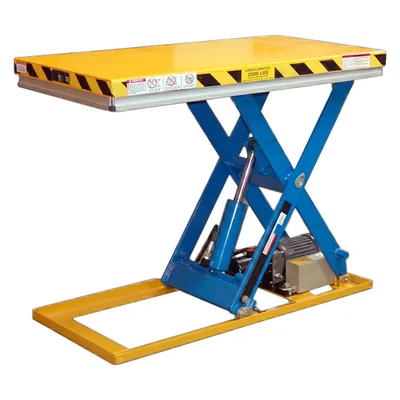 Ballymore Lift Table, 49" x 28" platform, hand controls, 2000 lb capacity