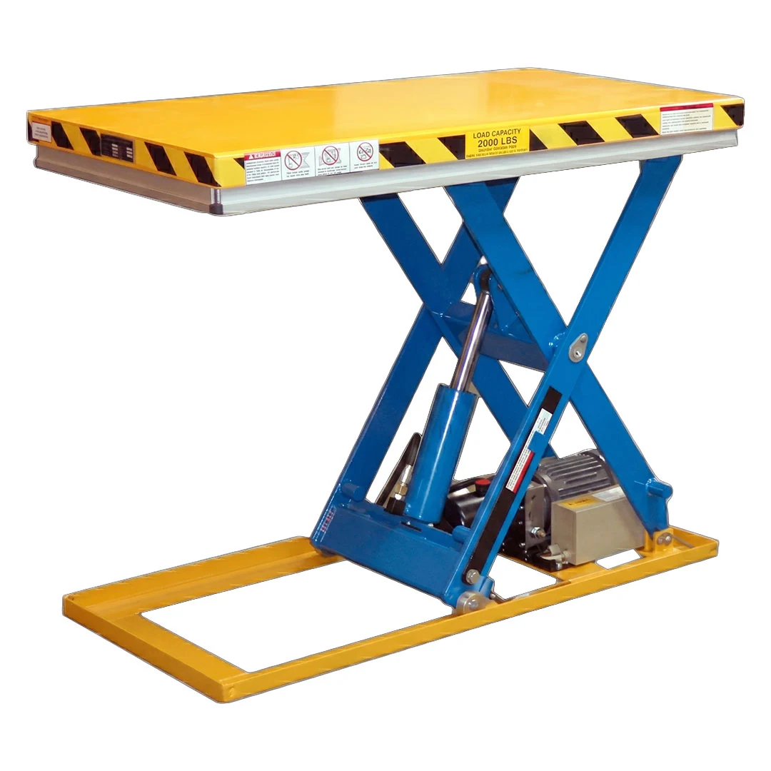 Ballymore Lift Table, 49" x 28" platform, hand controls, 2000 lb capacity