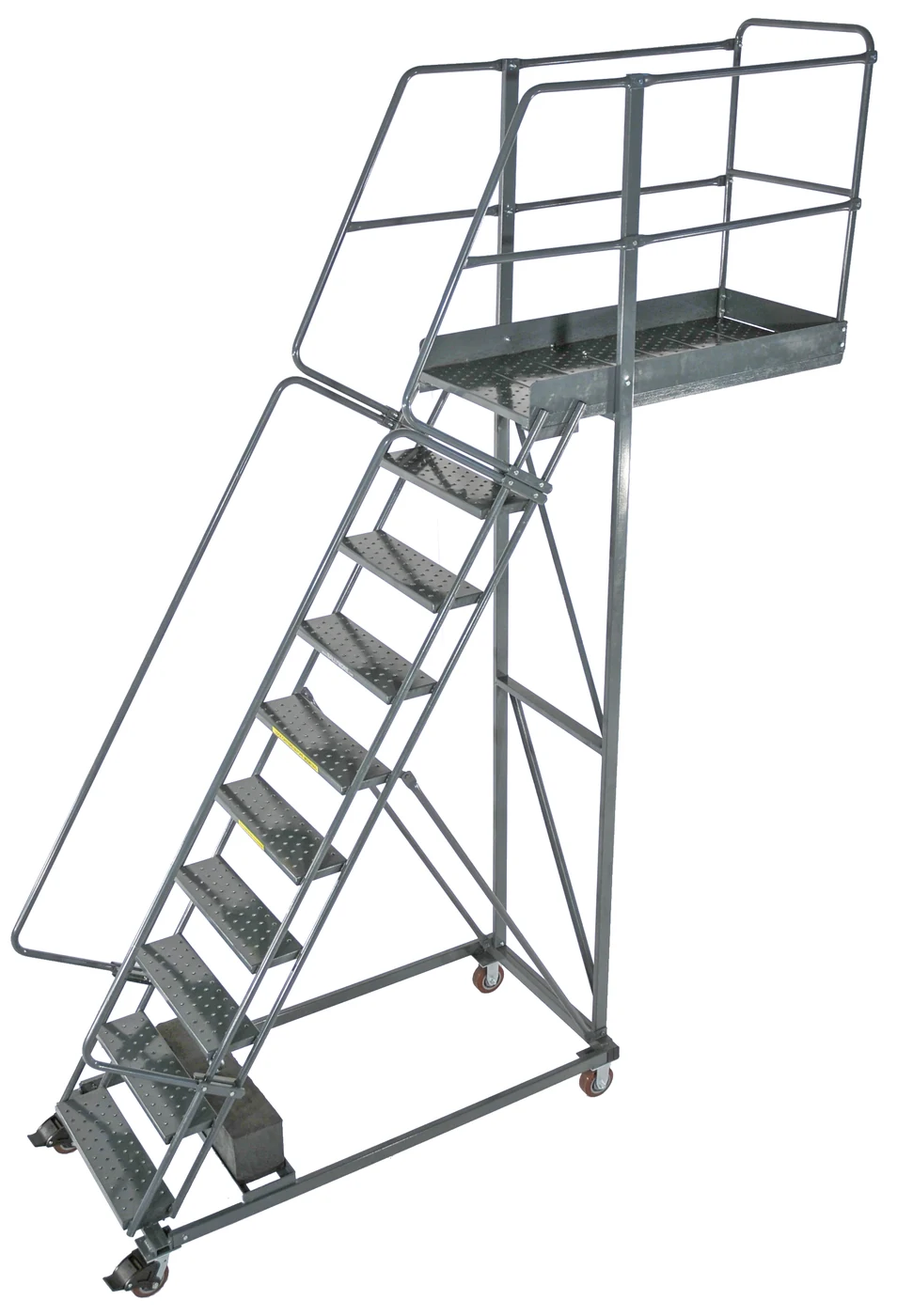 Ballymore 10-Step Cantilever Ladder, 32" base, 14" overhang