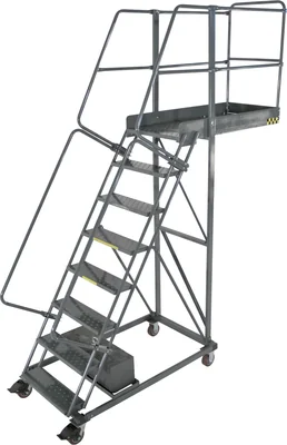 Ballymore 8-Step Cantilever Ladder, 32" base, 42" overhang