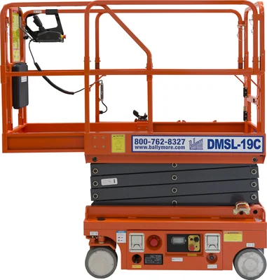 Ballymore Scissor Lift, drivable, 24" long platform, 500 lb capacity