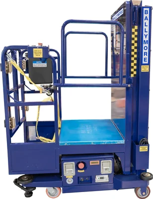 Ballymore PS-10 Ballymore Personnel Lift: Push-Around, Battery, 650 lb Load Capacity, 6 ft 4 in Closed Height — view 4