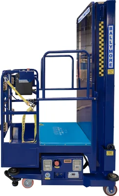 Ballymore PS-15S Ballymore Personnel Lift: Push-Around, Battery, 650 lb Load Capacity, 7 ft 6 in Closed Height, 6 in — view 4