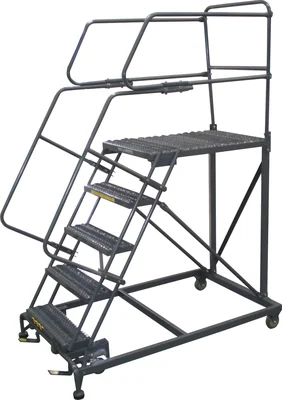 Ballymore 5-Step Single Entry Work Platform, 36" deep platform, 38" base