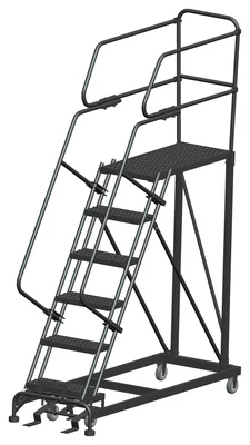 Ballymore 6-Step Single Entry Work Platform, 36" deep platform, 33" base