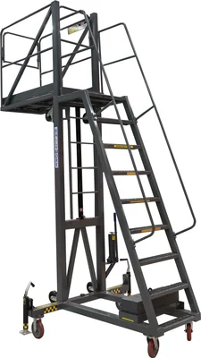 Ballymore Tank Top Work Platform, 9–13 ft adjustable height, 28" base, 48" long platform — view 3