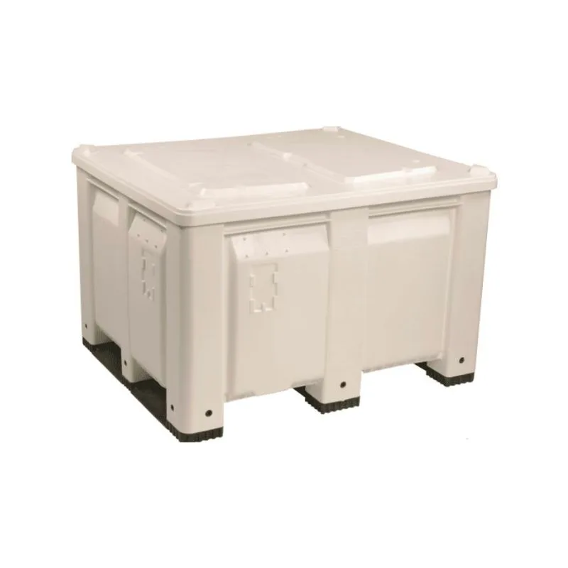 Decade 500200WW Macx Solid Bulk Container White Lid