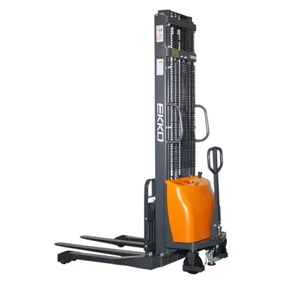 Semi-Electric Stacker EA15A-138, 3,300 lbs. Capacity