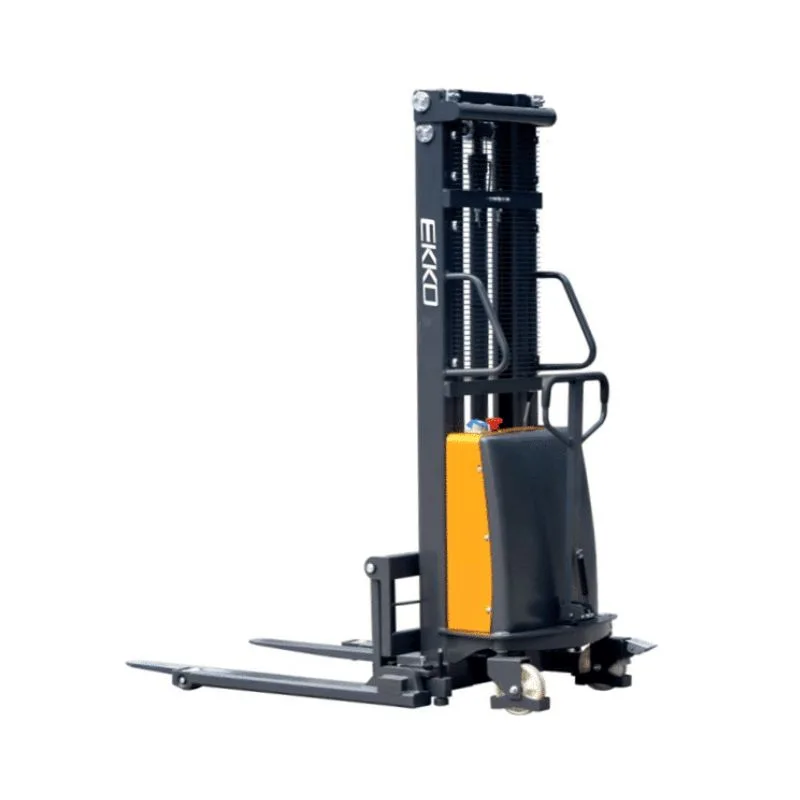 EKKO EA15B Semi-Electric Straddle Stacker (1)