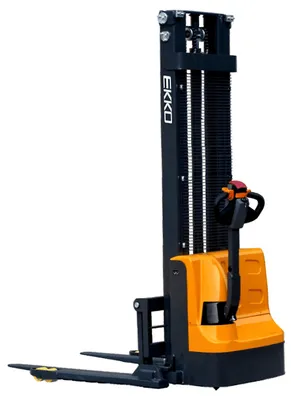 EKKO EB12E-138 Full Powered Straddle Stacker