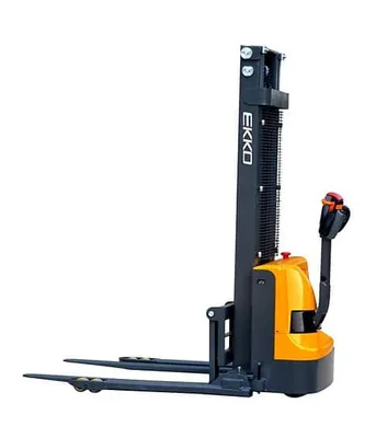 EKKO EB12E Full Powered Straddle Stacker