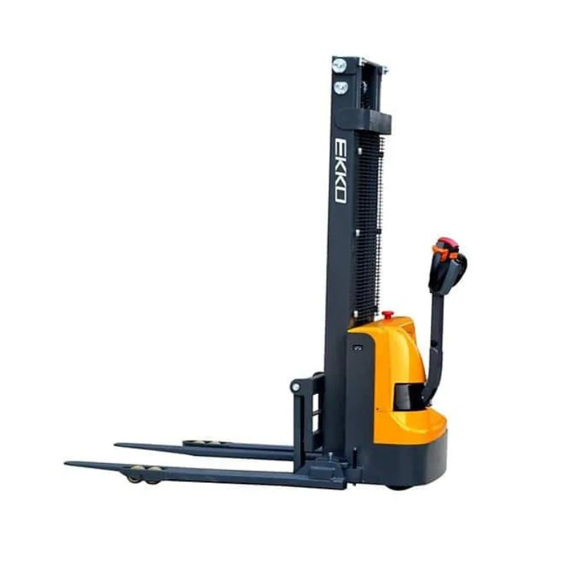 EKKO EB12EA Full Powered Straddle Stacker