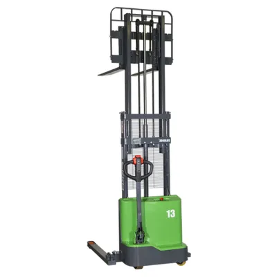 Lithium Straddle Stacker EB13C-98LI, 2,800 lbs. Capacity