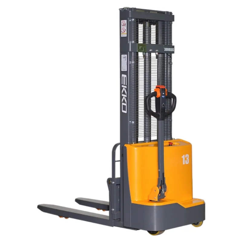Full Powered Fork Over Stacker EB13CD, 2,800 lbs. Capacity