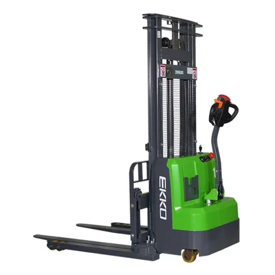 Lithium Straddle Stacker EB14C-98LI, 3,000 lb. Capacity