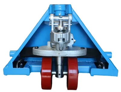 Eoslift M25N pallet jack shown from an alternate angle