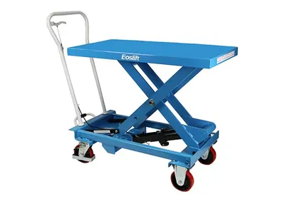 Eoslift TA30 manual lift table shown from an alternate angle
