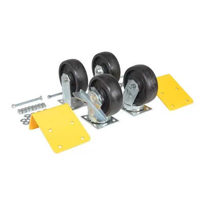 Vestil H-CK4-C13C Glass-Filled Nylon Caster Kit