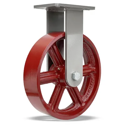 Hamilton R-CH-12MH Champion Rigid Caster, 12" x 3" Metal
