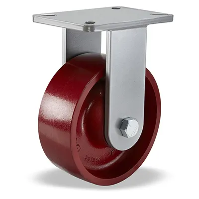 Hamilton R-CH-83MB Champion Rigid Caster, 8" x 3" Metal