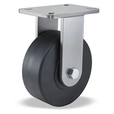 Hamilton R-CH-83NYB Champion Rigid Caster, 8" x 3" Nylon