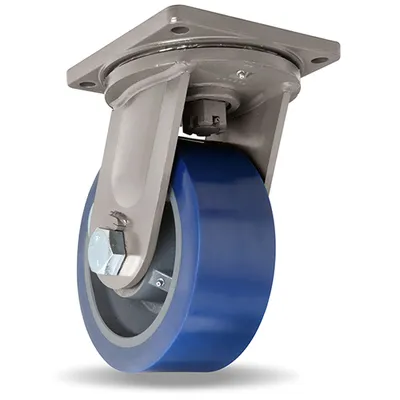 Hamilton S-MD-104SYT Maxi-Duty Swivel Caster, 10" x 4" Polyurethane