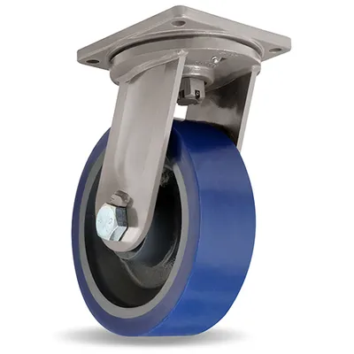 Hamilton S-MD-124SYT Maxi-Duty Swivel Caster, 12" x 4" Polyurethane