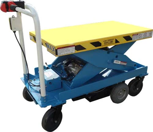 Lift Products Lift Table, 36" x 41" platform, 42.25" raised height, hand controls, 2000 lb capacity