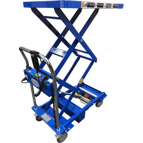 Lift Products Linear Actuator Lift Table, 36" x 24" platform, 50.4" raised height, hand controls, 330 lb capacity