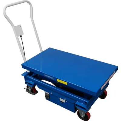 Lift Products Lift Table, 47" x 32" platform, 48" raised height, hand controls, 2000 lb capacity — view 3