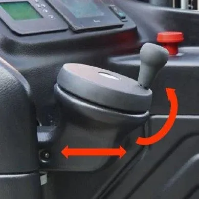 RT45PRO Sit-Down Moving-Mast Reach Stacker