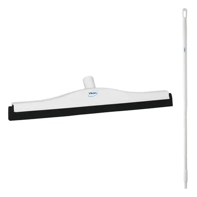 Vikan Floor Fixed Head Squeegee/Handle 51 Inch Kit