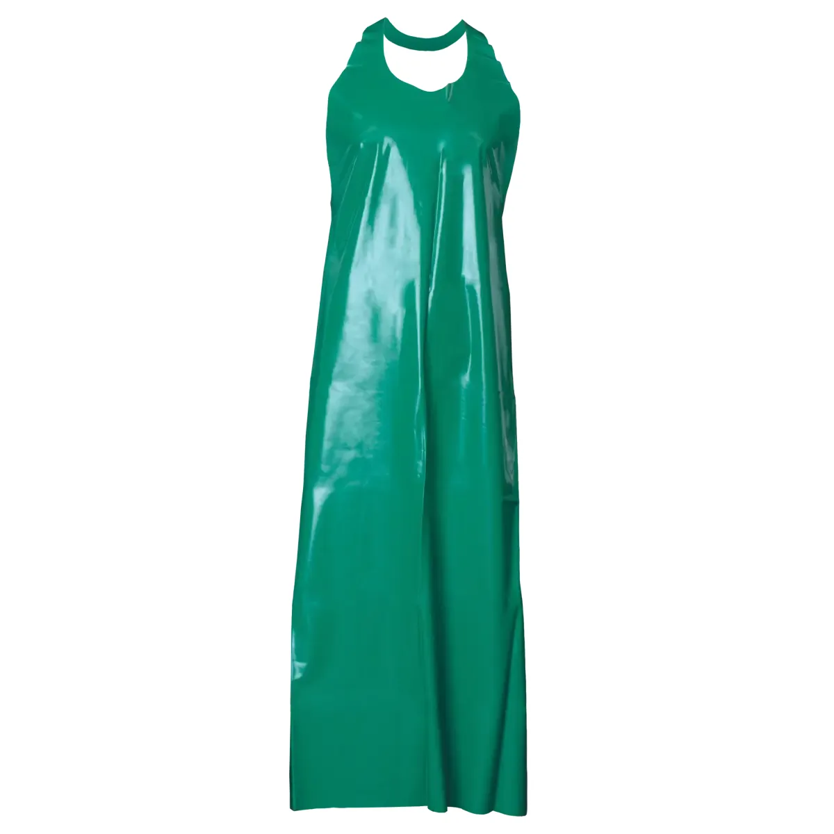 Top Dog Green (36/CS) Die Cut Apron - 50" 6 mil