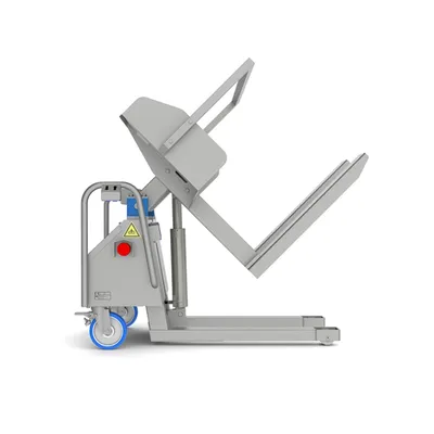 PHS Stainless Lift and Tilt Tipper Side