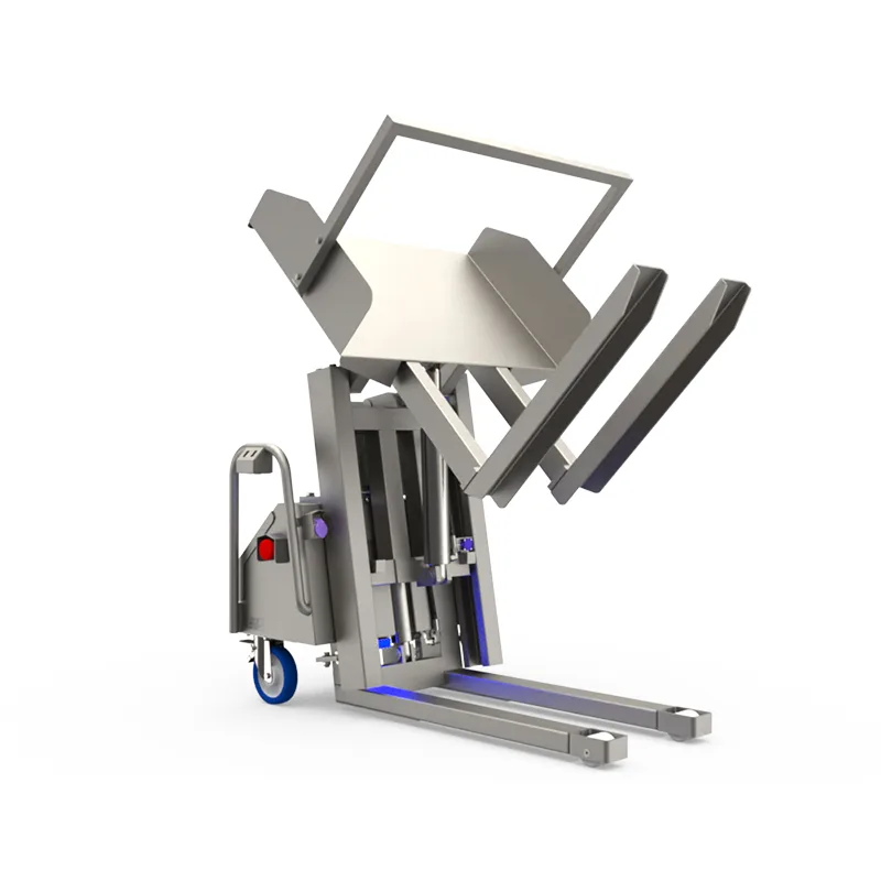 Premier Handling Stainless Lift and Tilt Tipper