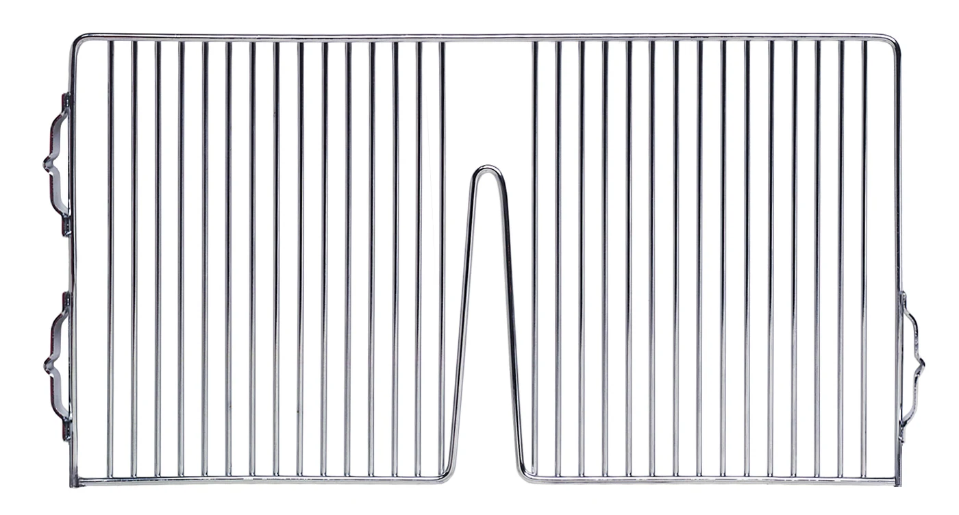 Quantum 1006DHB-SQ Square Partition Wall Divider, 10"W x 6"H, Chrome