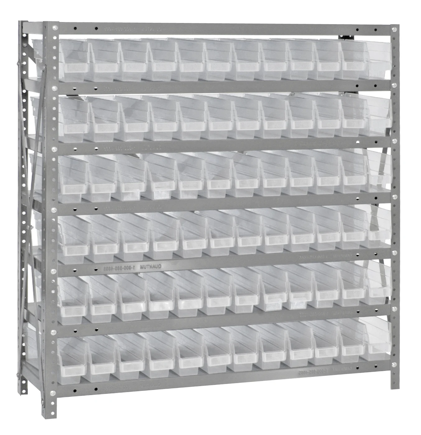 Quantum 1239-100CL Shelving Unit, 12"D x 36"L x 39"H, 400 lb capacity, Galvanized