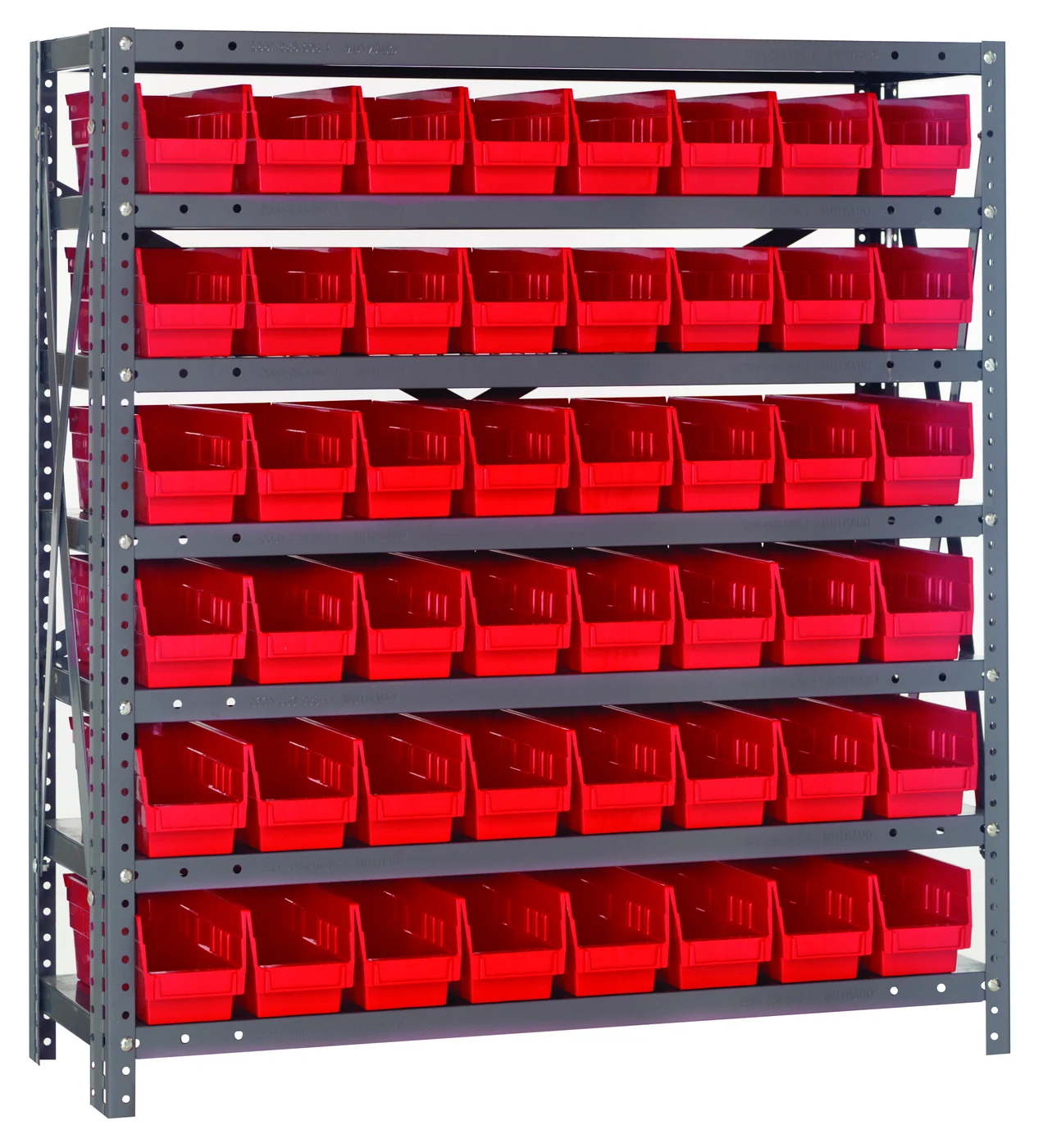 Quantum 1239-101RD Shelving Unit, 12"D x 36"L x 39"H, 400 lb capacity, Galvanized