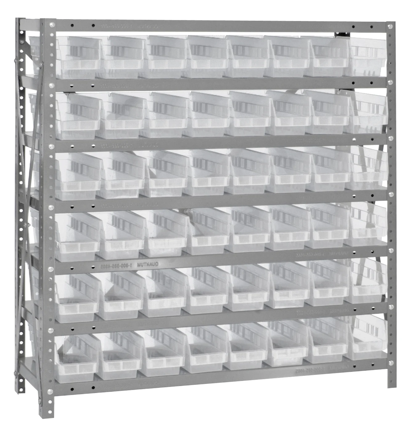 Quantum 1239-101CL Shelving Unit, 12"D x 36"L x 39"H, 400 lb capacity, Galvanized