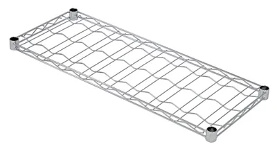Quantum 1436WSC Wine Cradle Shelf, 36"W x 14"D, 9 bottles capacity, Chrome